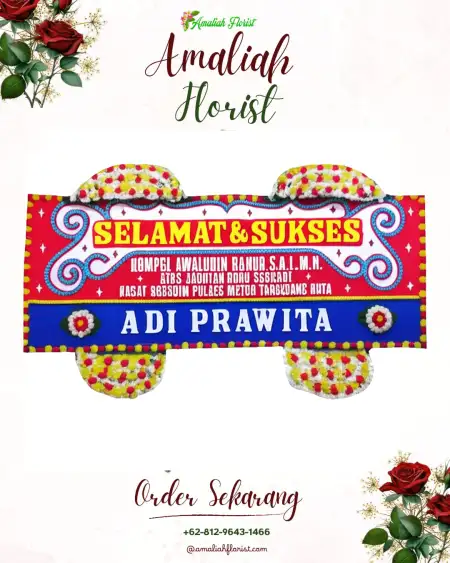 Papan Bunga Ucapan Selamat Punggawan